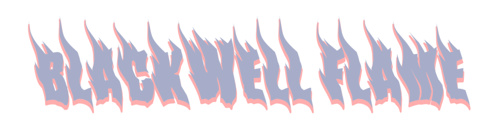 Blackwell Flame Logo for the Footer of the Blackwell Flame Website